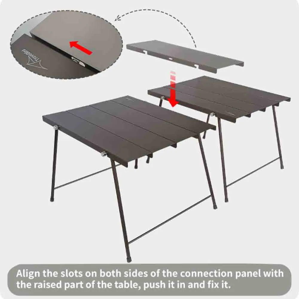 輕型戶外摺枱附延伸枱板 Flexifold Table B with extendable parts