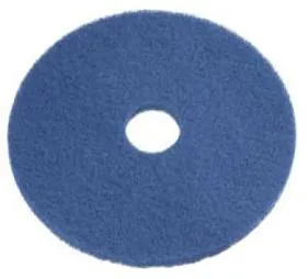 13" CleanFreak® Blue Round Medium Duty Floor Scrubbing Pads | Box of 5