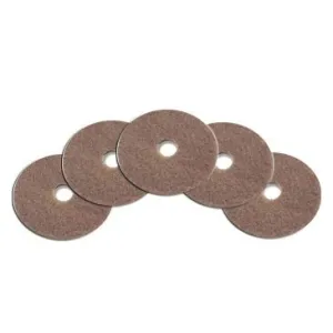 17" Champagne Soft Floor Buffing & Polishing Pads (5 Pack)