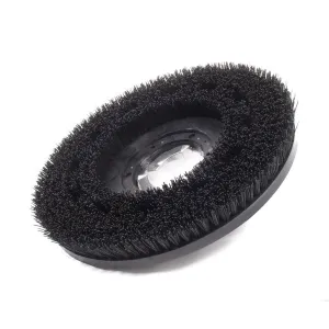 20" Floor Buffer Heavy Duty Floor Stripping Brush w/ 80 Grit Impregnated Black Nylon Bristles (18" Actual Diameter)