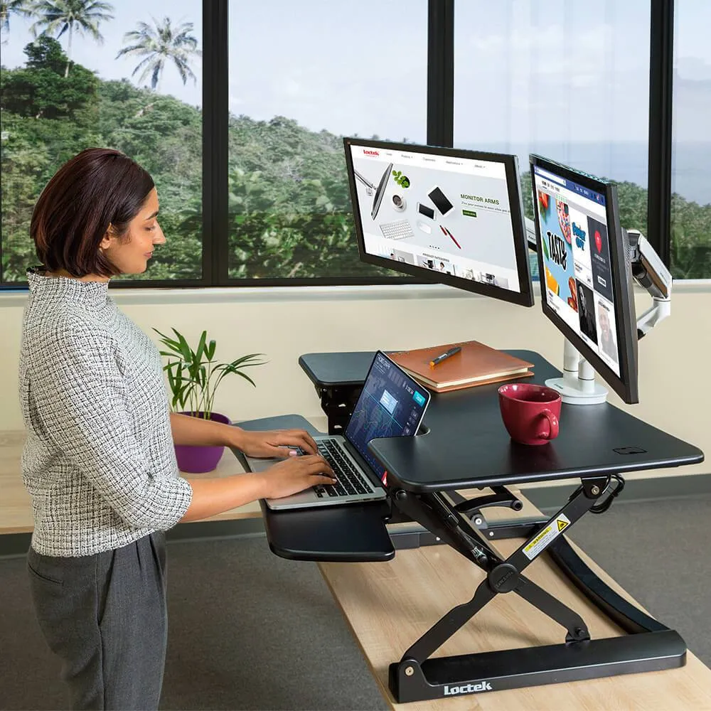 30″ Sit-Stand Ergonomic Desk Converter or Riser