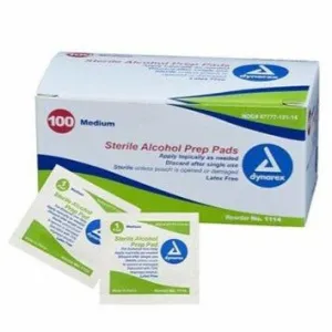 Alcohol Prep Pad Wipe (100pc/Box)