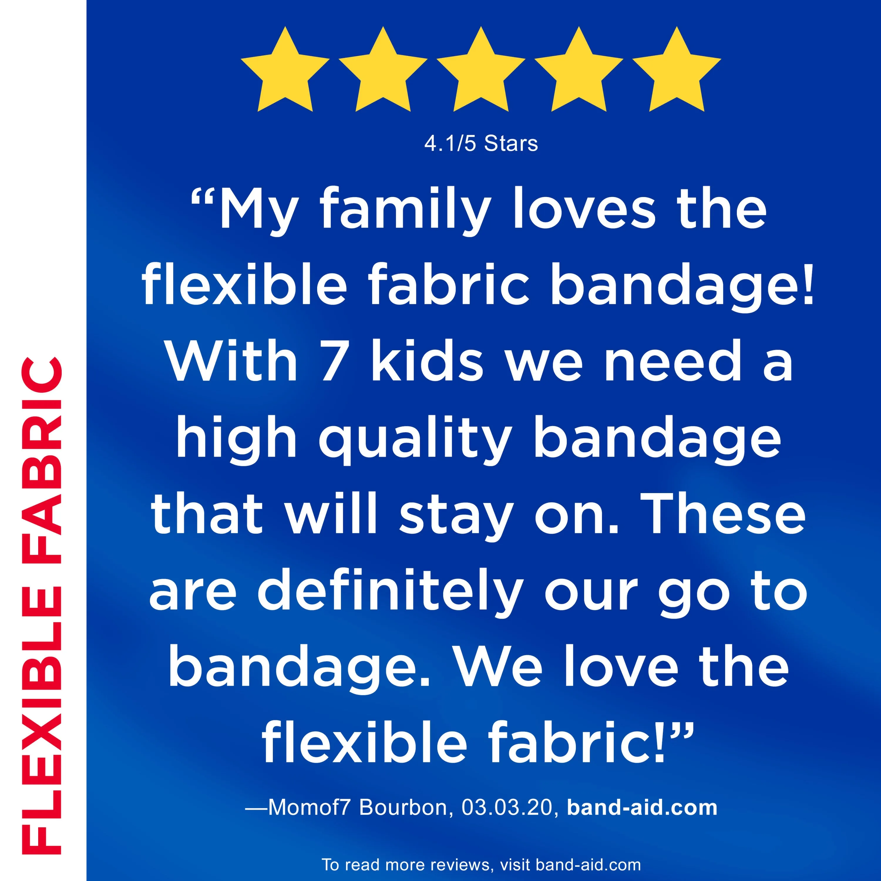 Band-Aid Brand Flexible Fabric Adhesive Bandages, Assorted, 100 ct