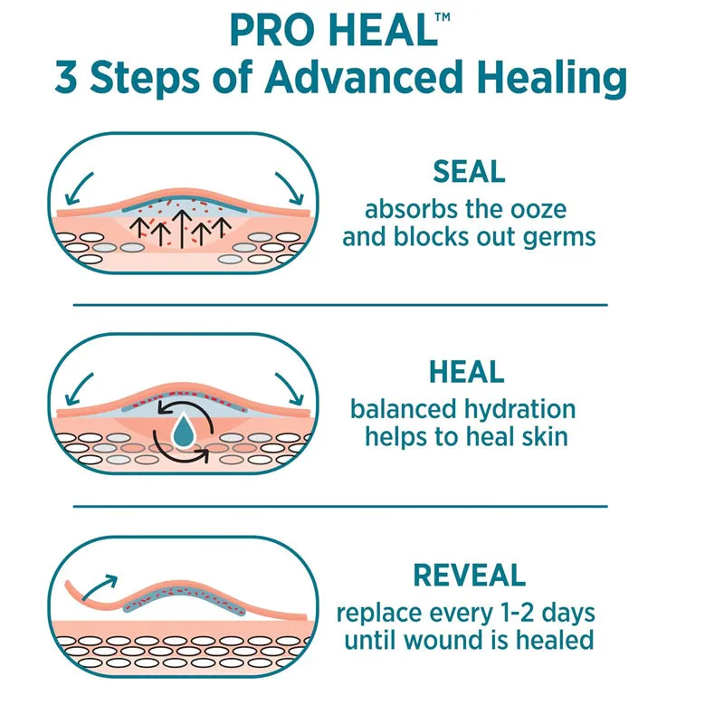 Band-Aid Pro Heal Adhesive Bandages with Hydrocolloid Gel Pads 10 Count