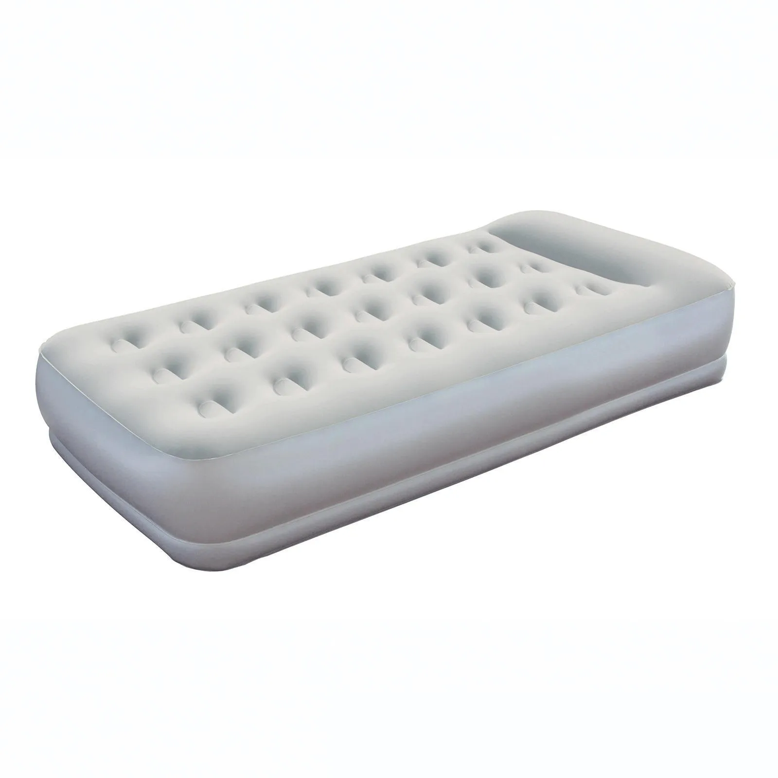 Bestway Restaira Single Air Bed Inflatable Mattress Built-in Electric Pump Camp