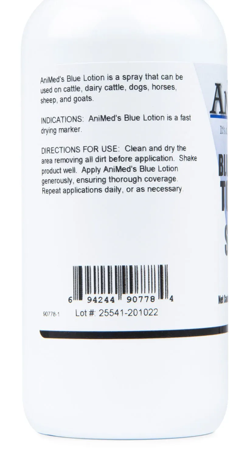 Blue Lotion Topical Antiseptic, 16 oz