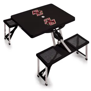 Boston College Eagles - Picnic Table Portable Folding Table with Seats