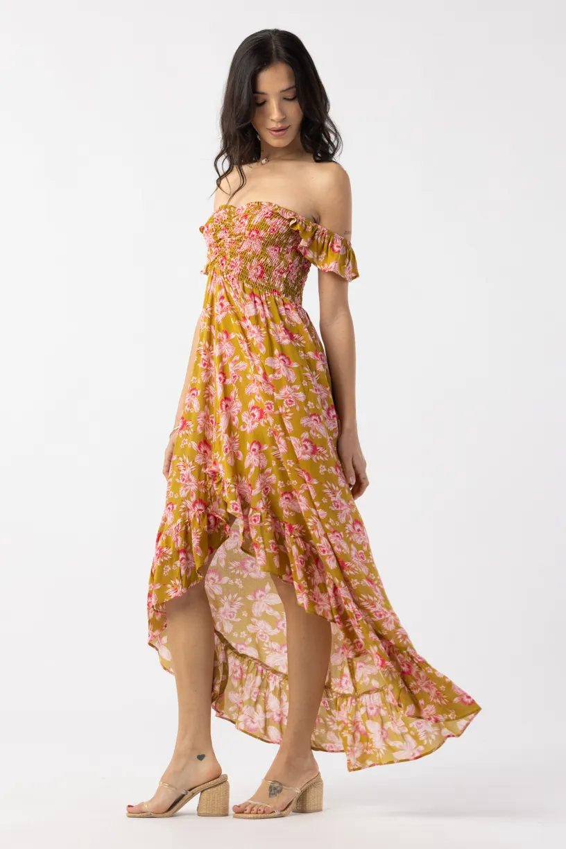 Brooklyn Maxi Dress Naturals