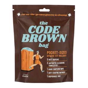 Butt Napkins - The Code Brown Bag