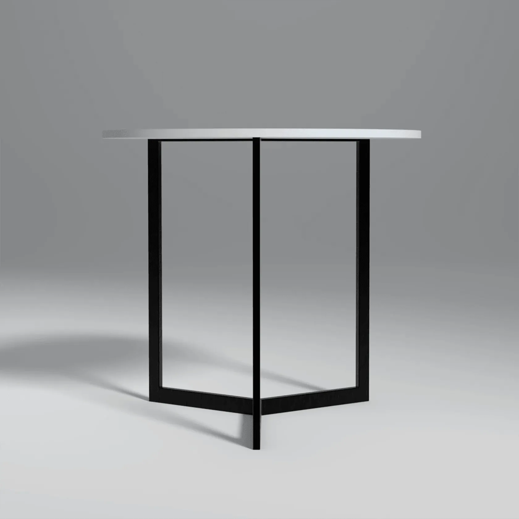 Capril Iron And MDF Side Table