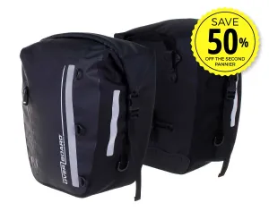 Classic Waterproof Bike Pannier Pair - 17 Litres