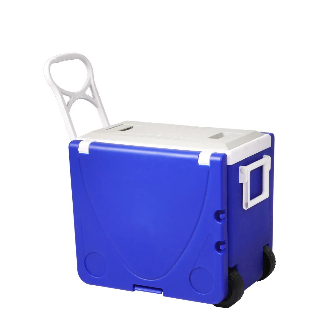 Cooler Box Camping Table Chair Icebox Esky Outdoor Rolling Picnic Beach