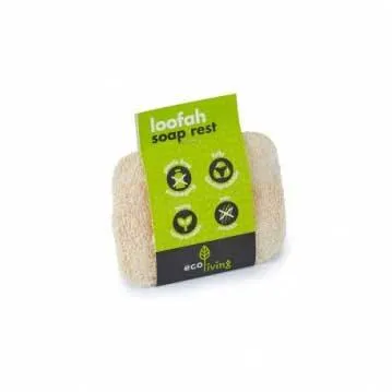 Eco Living Natural Loofah Soap Rest