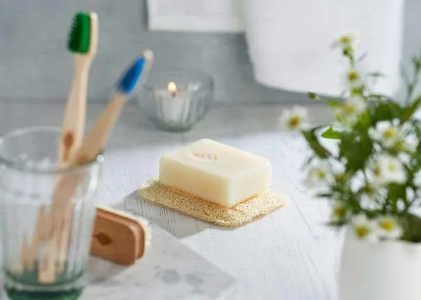 Eco Living Natural Loofah Soap Rest