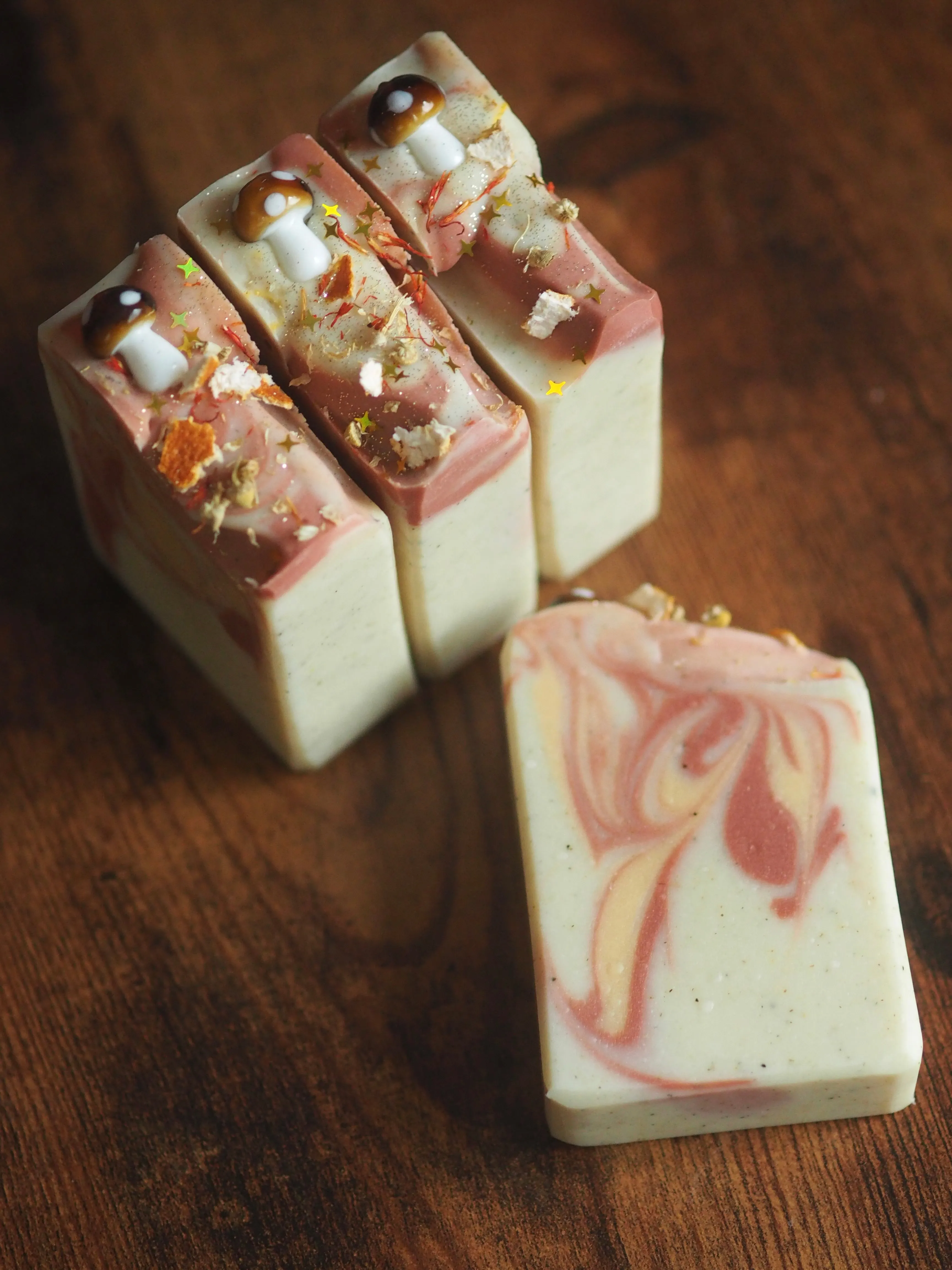 Fairy Realm - Blood Orange, Lemon, Pink Grapefruit - Handcrafted Vegan Soap