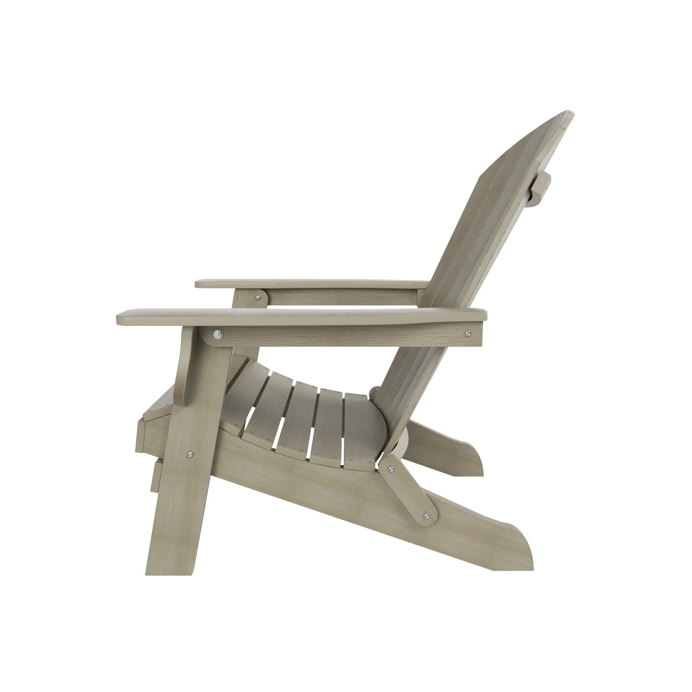 Florence HIPS Folding Adirondack Chair (Set of 2)