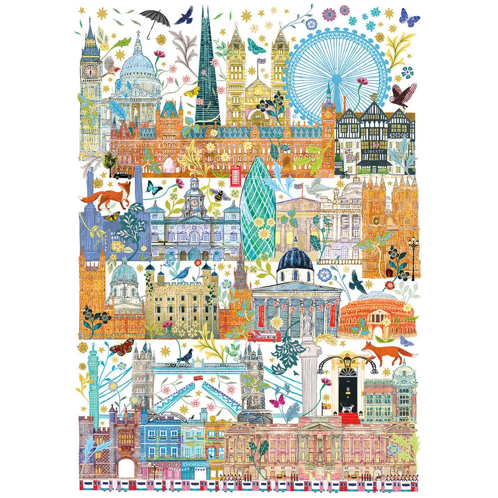 Gibsons London Skyline 1000 Piece Puzzle - Josie Shenoy