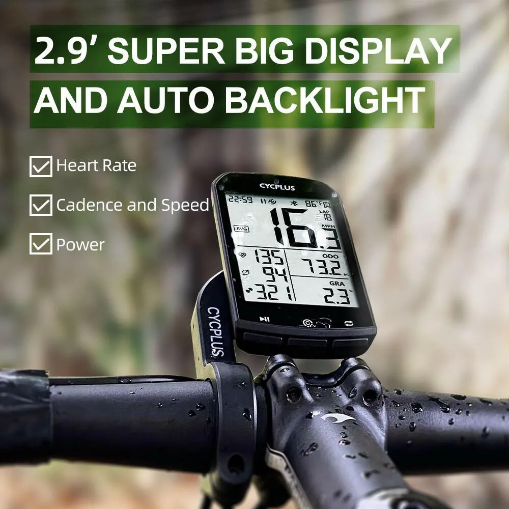 GPS Bike Computer Wireless CYCPLUS M1 Waterproof Speedometer Odometer ANT  Bluetooth5.0 Cycling Bicycle Accessories