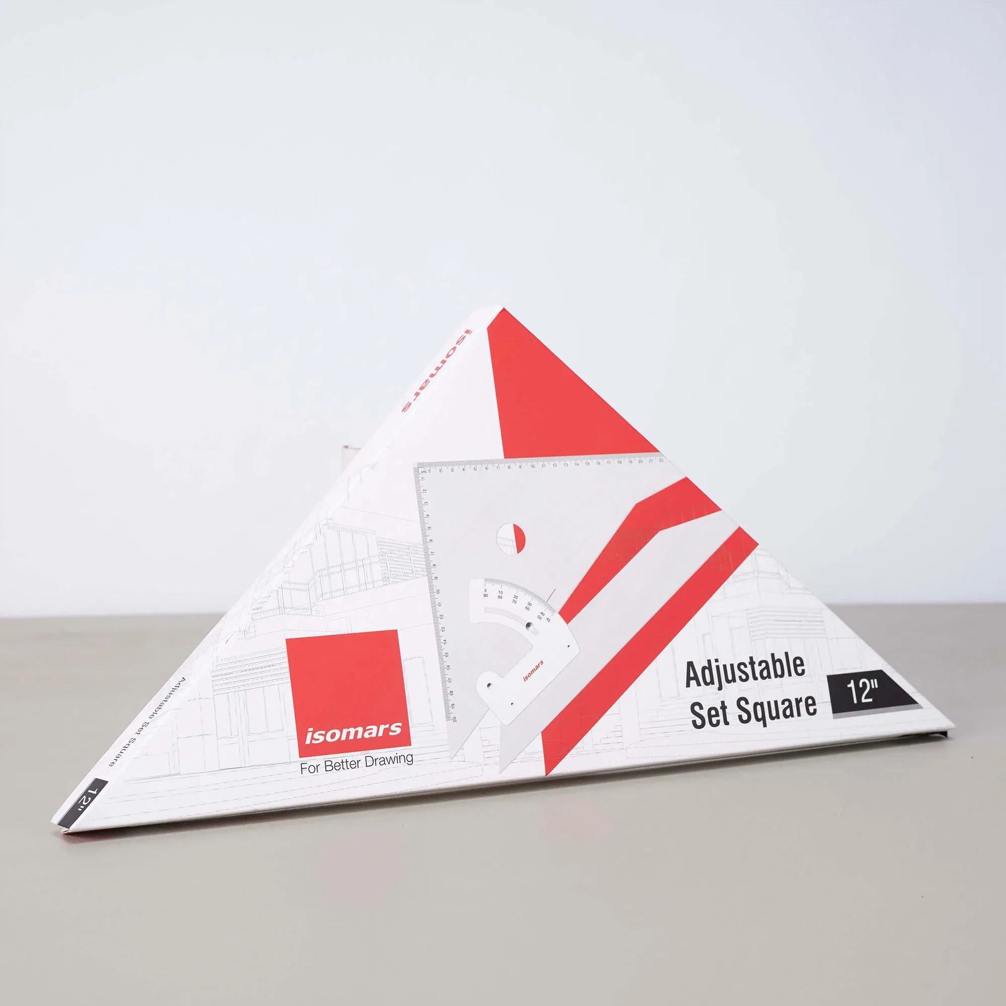 Isomars Adjustable Set Square - 30cm/12"