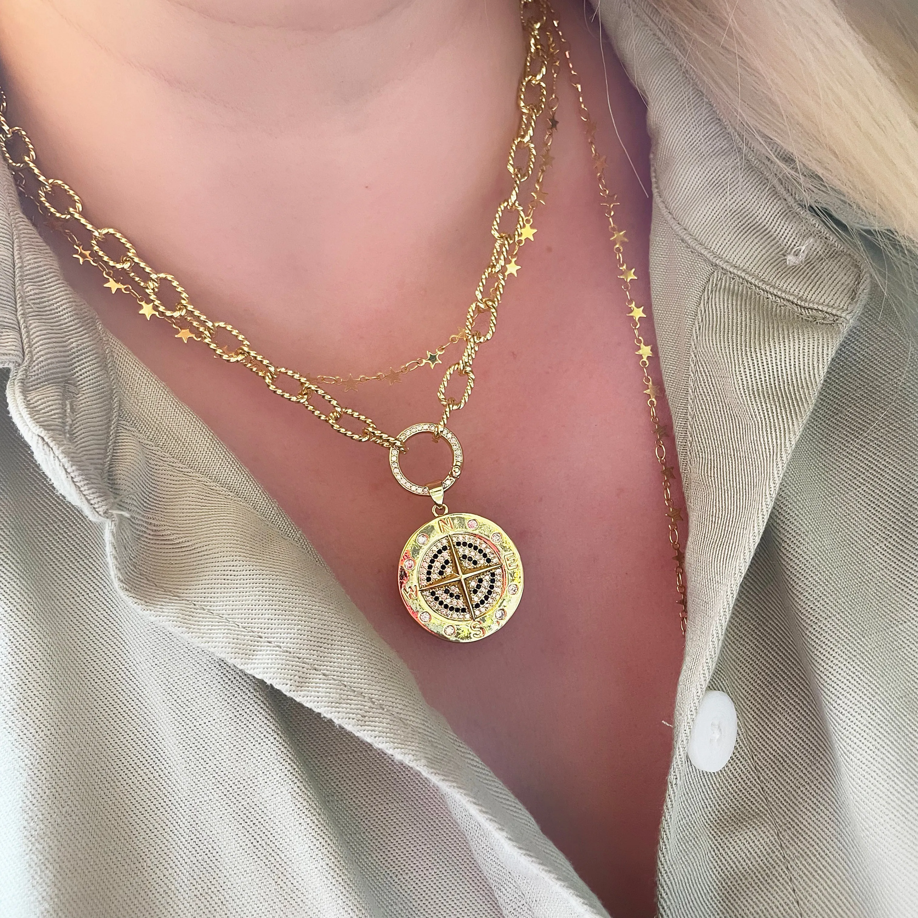 Journey - Compass Necklace