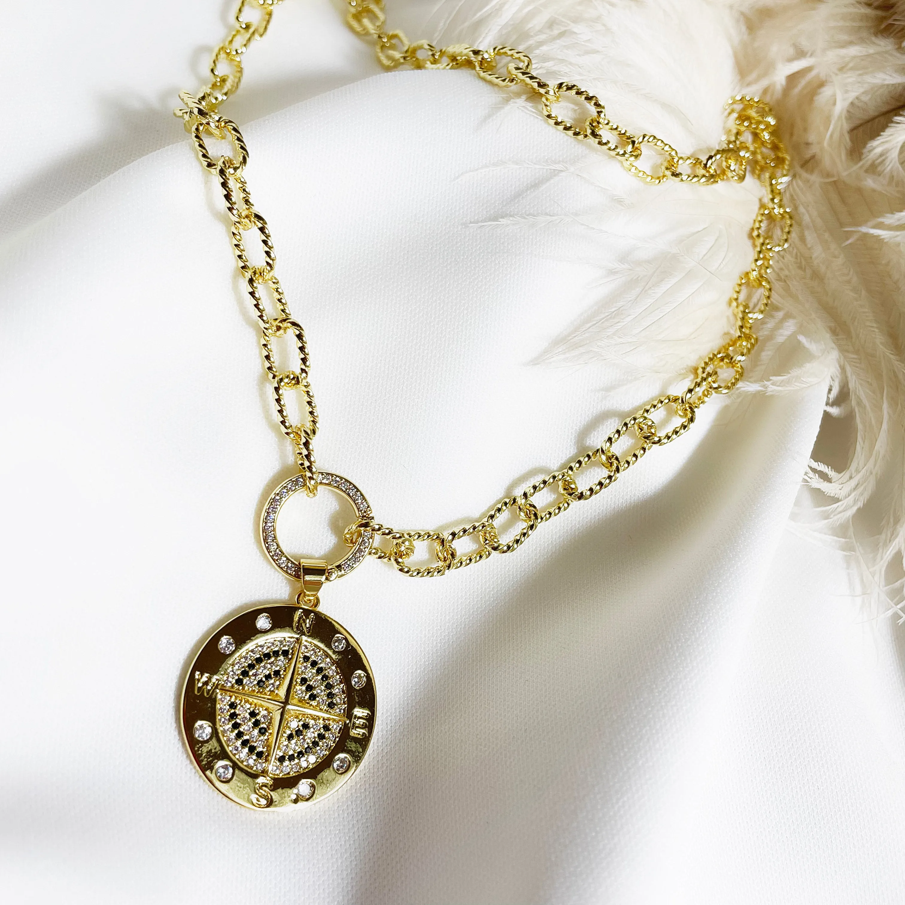 Journey - Compass Necklace