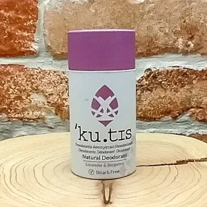 Kutis Natural Vegan Deodorant Stick - Lavender & Bergamot - Bicarb Free