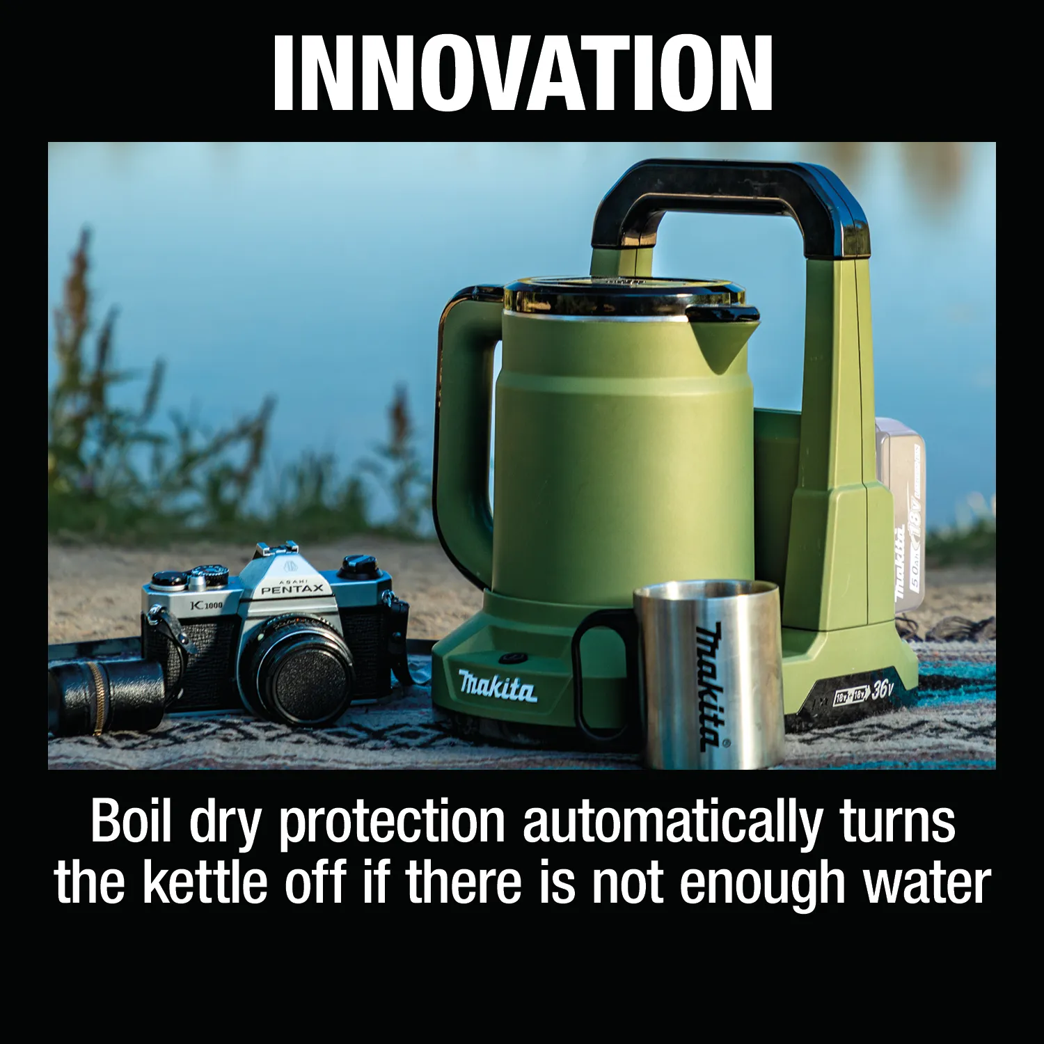 Makita Outdoor Adventure 36V Hot Water Kettle