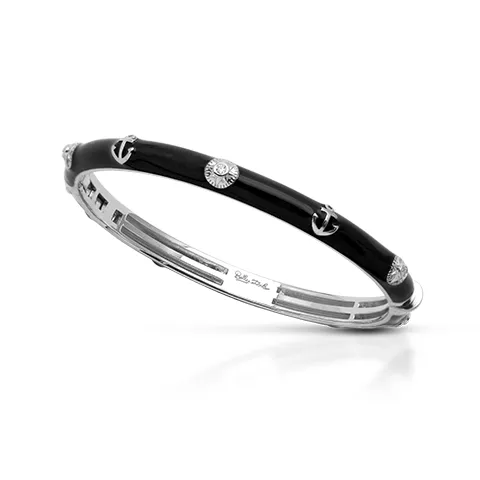 Maritime Black Bangle