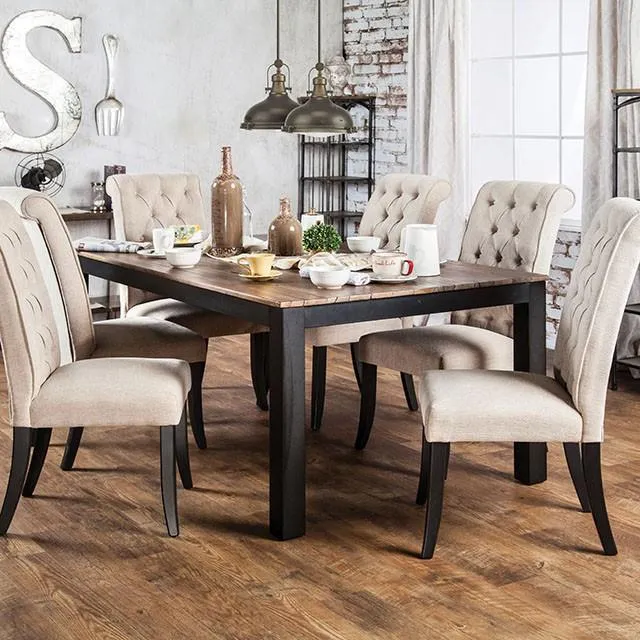 MARSHALL Rustic Oak Dining Table