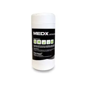 Med-X Anti Bacterial Wipes | Tube of 100