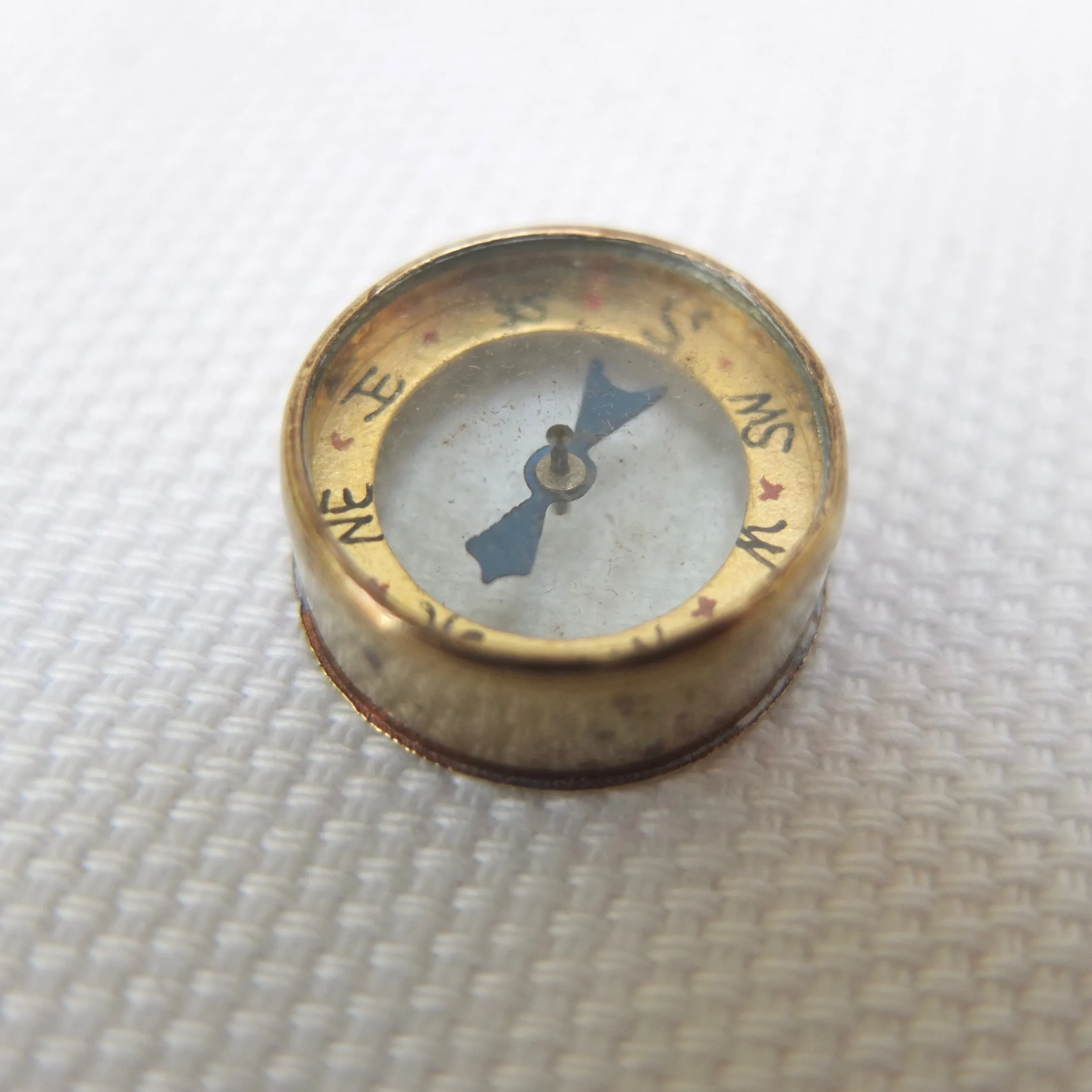 Miniature Transparent Compass