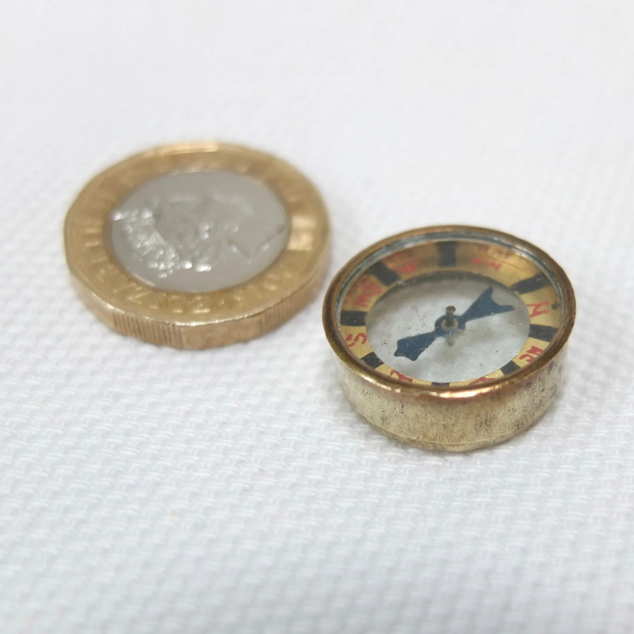 Miniature Transparent Compass