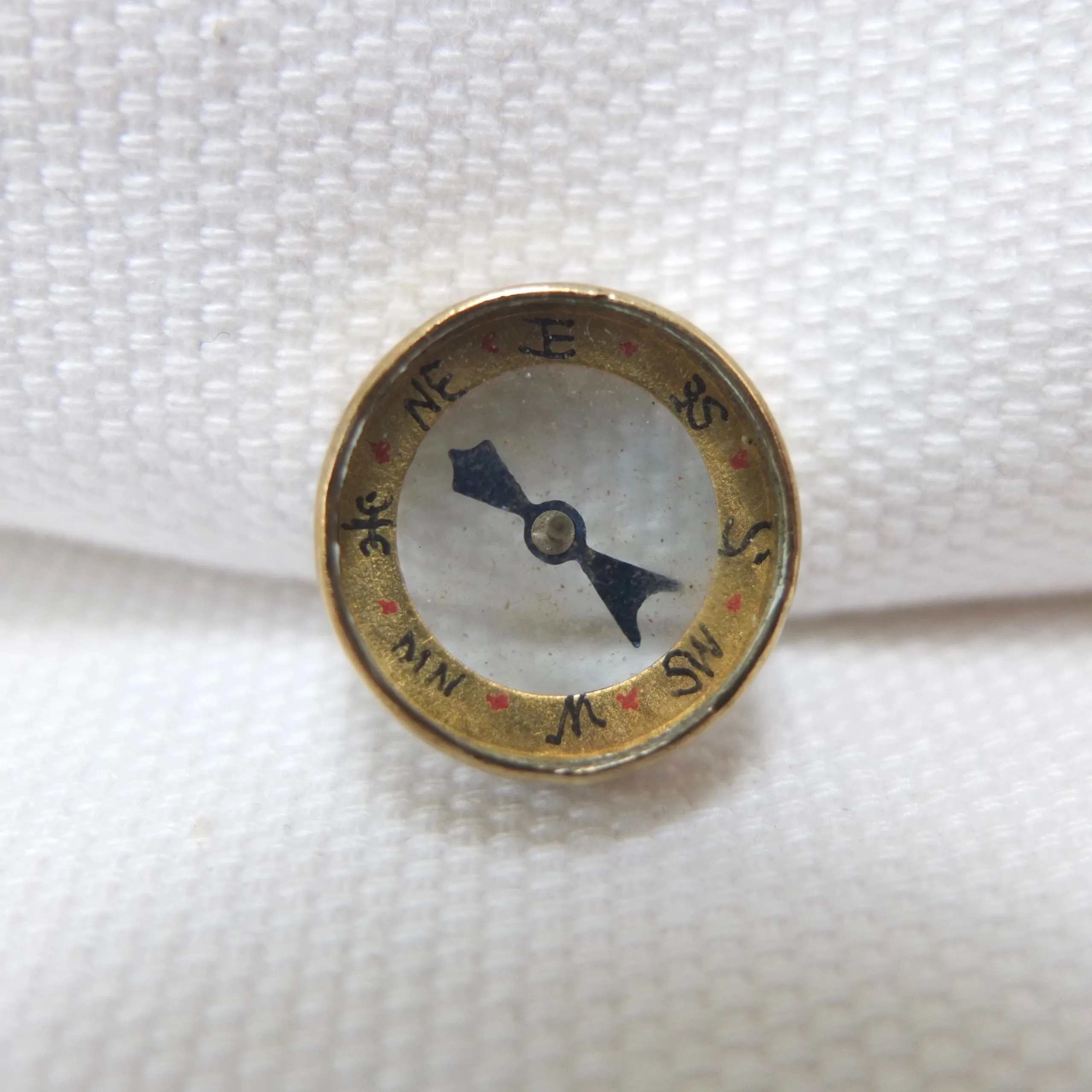 Miniature Transparent Compass