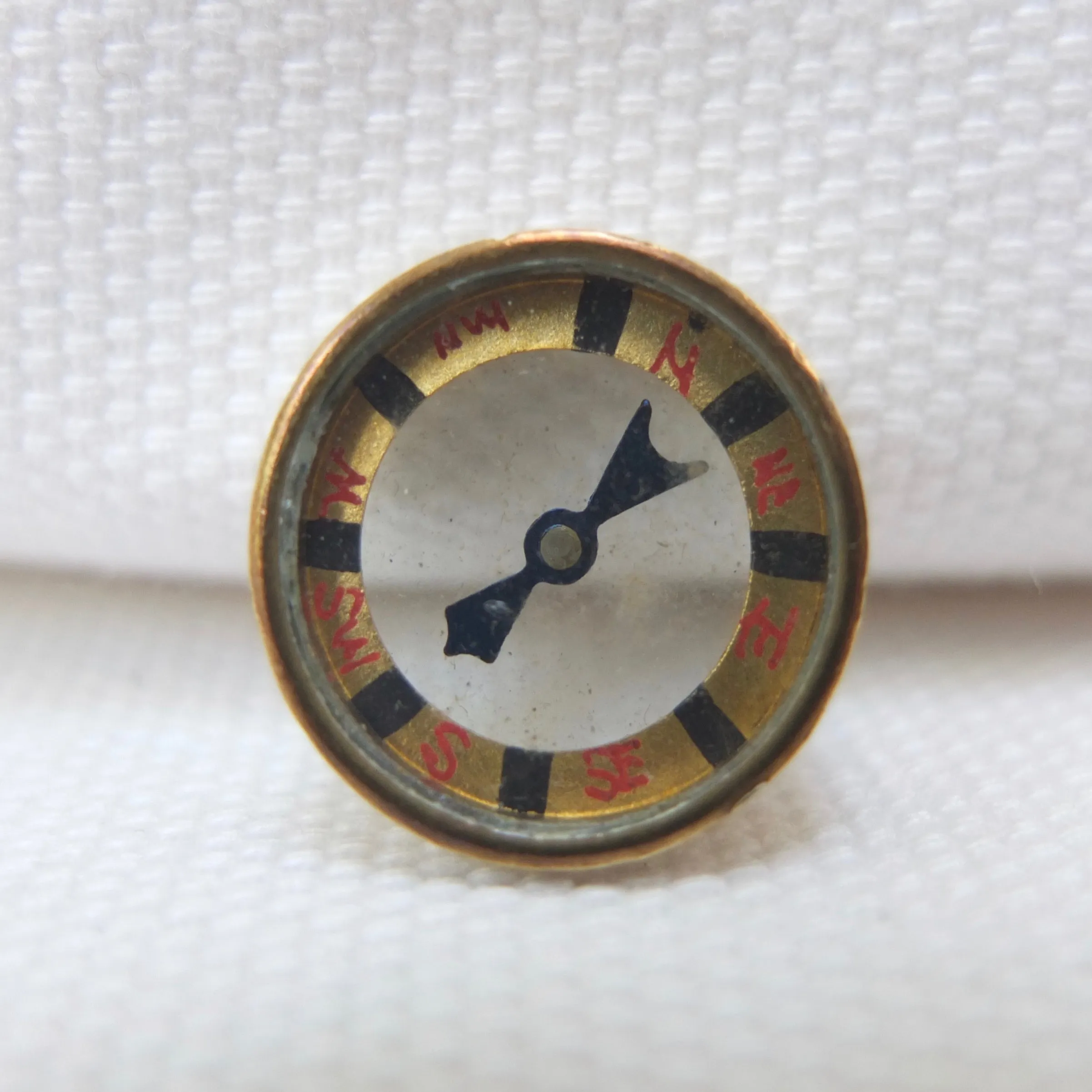 Miniature Transparent Compass