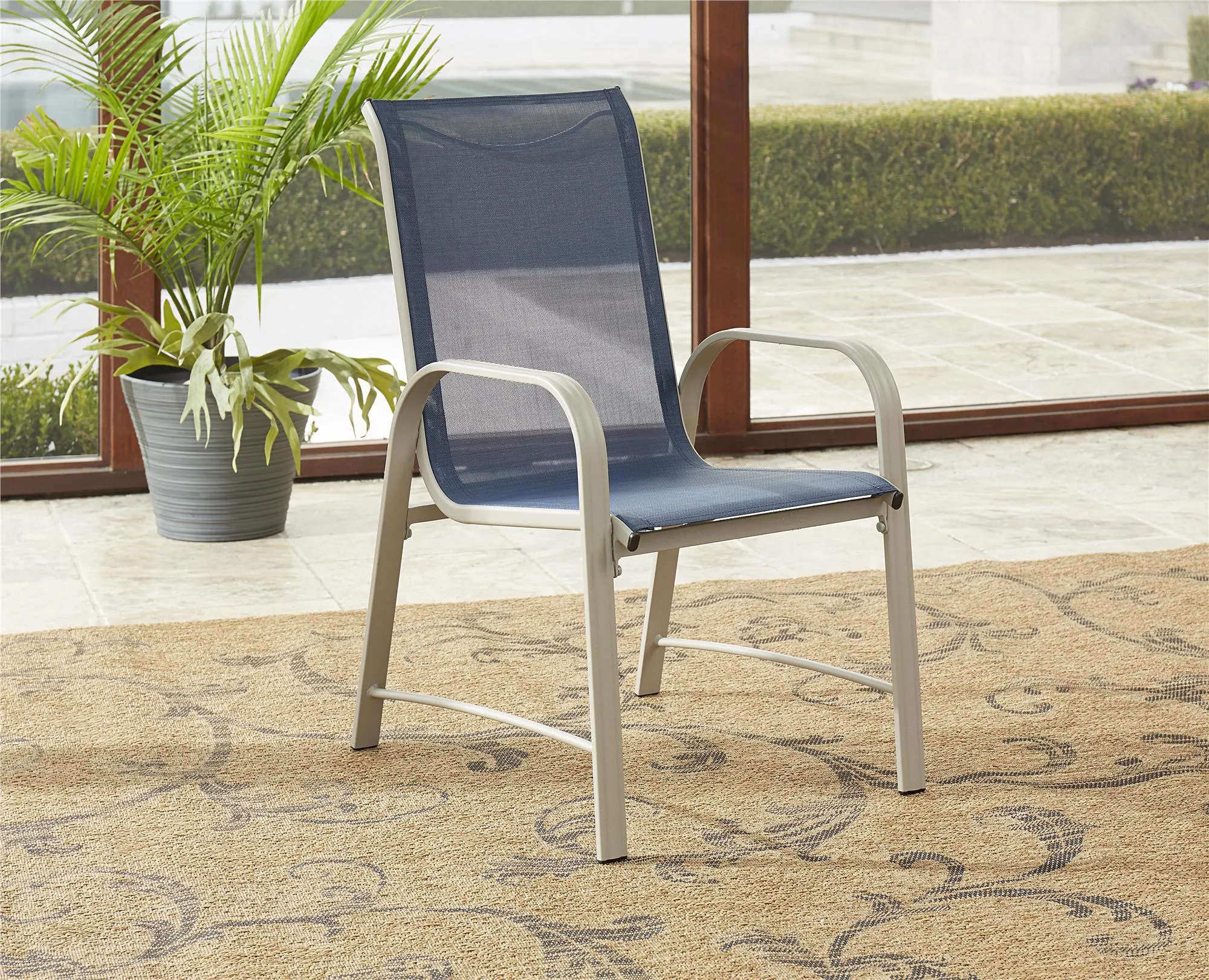 Paloma Steel Patio Dining Chairs