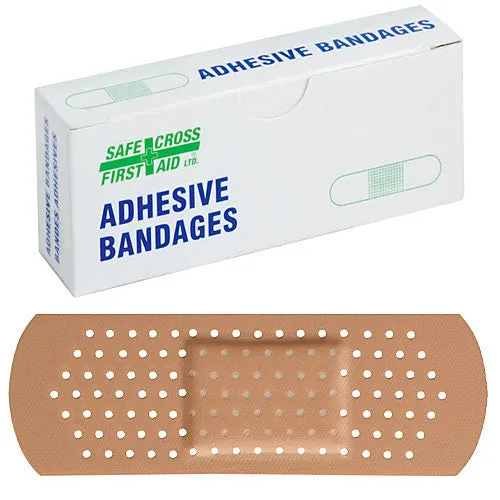 PLASTIC BANDAGES - 2.5 x 7.6 cm 25/BOX