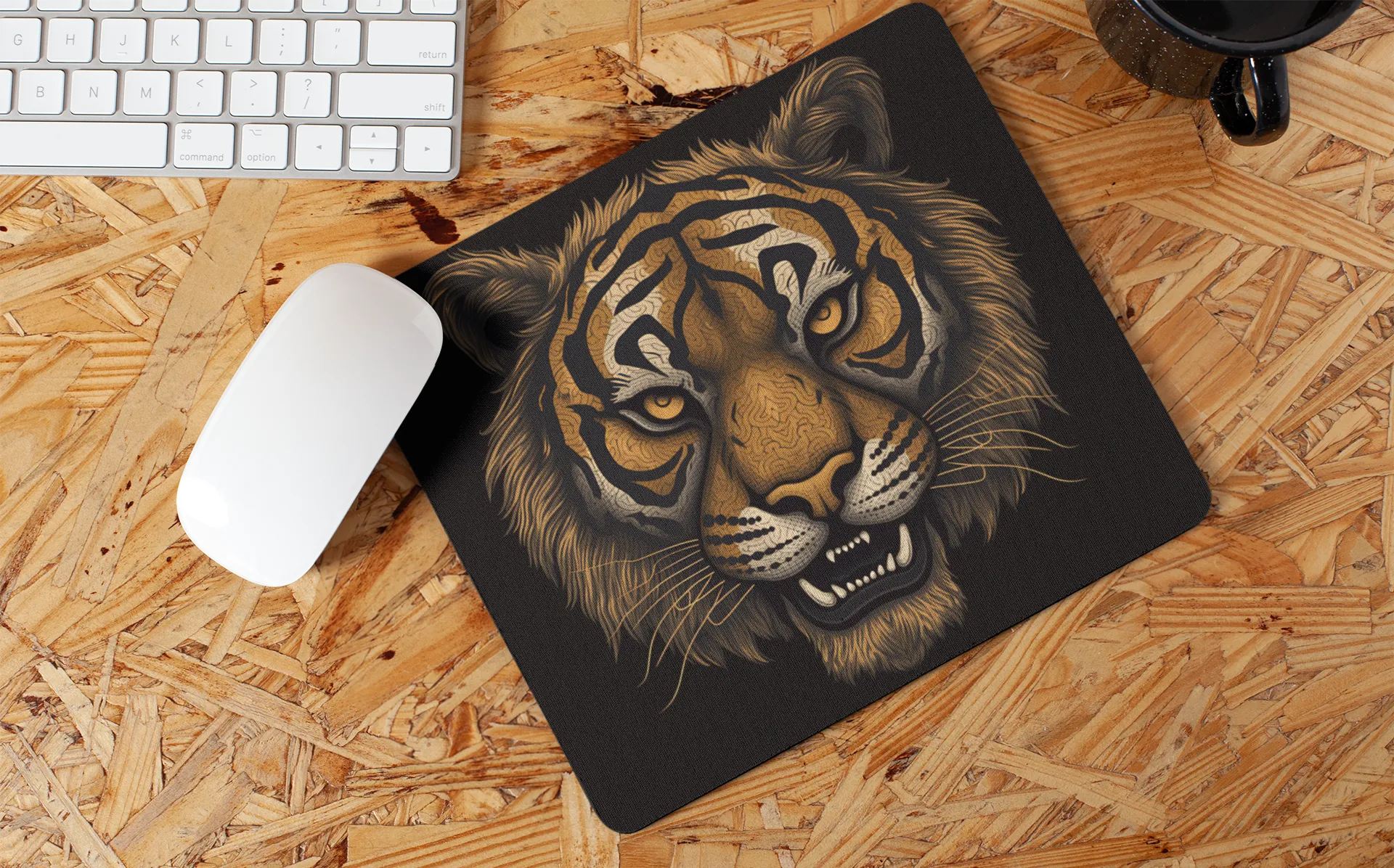 "Wild Tiger" Mouse Pad