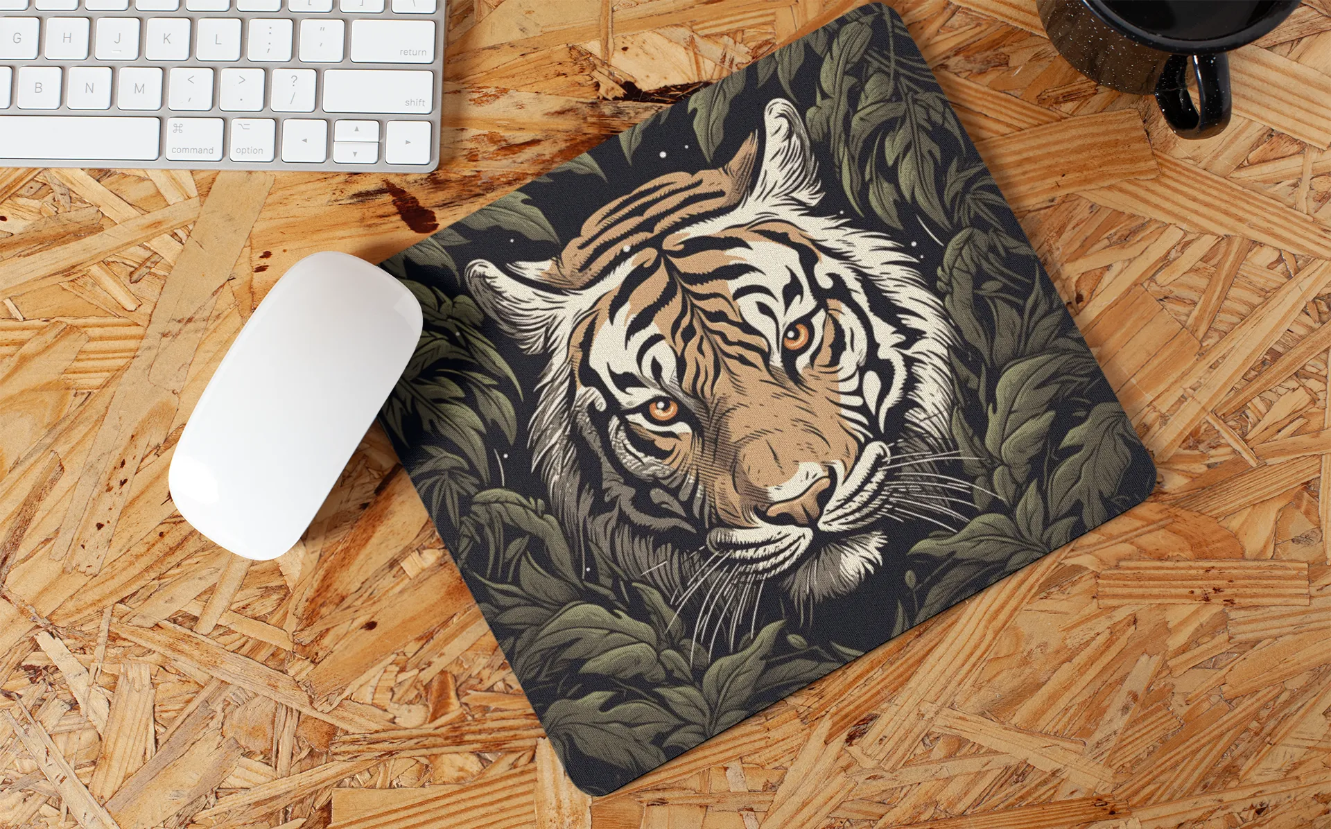 "Wild Tiger" Mouse Pad