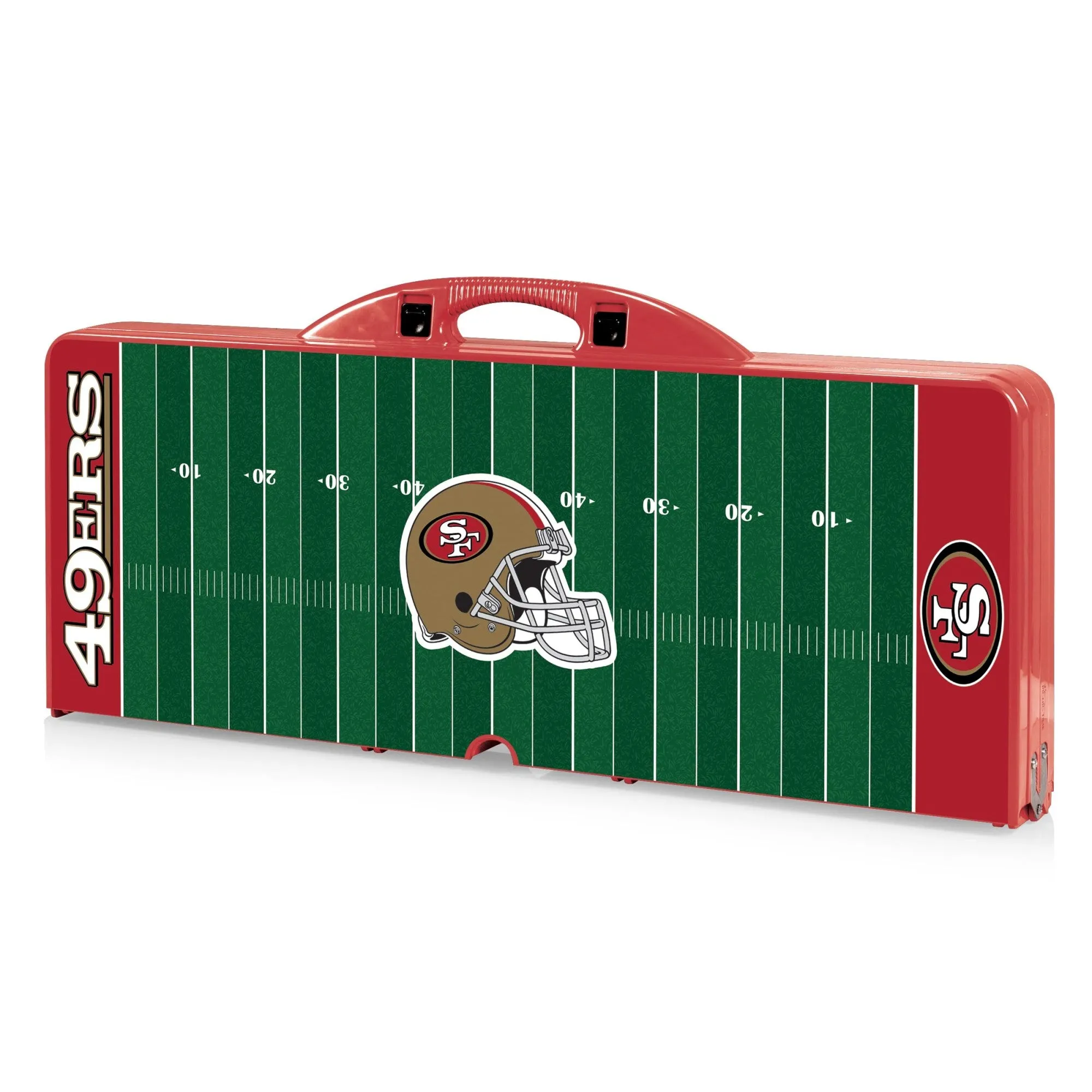 San Francisco 49ers - Picnic Table Portable Folding Table with Seats