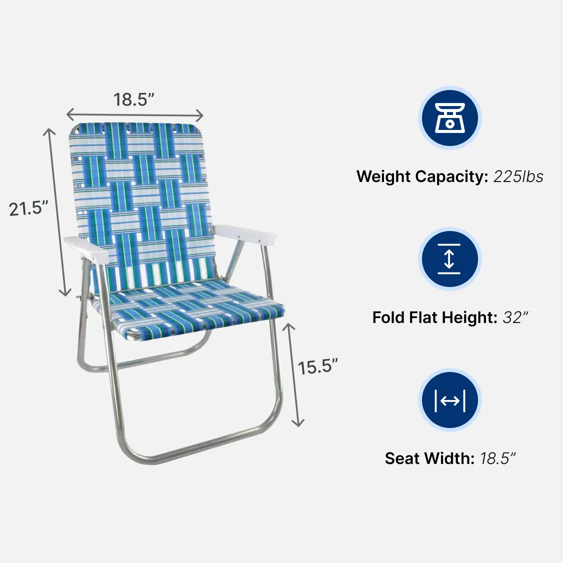 Sea Island Classic Lawn Chair