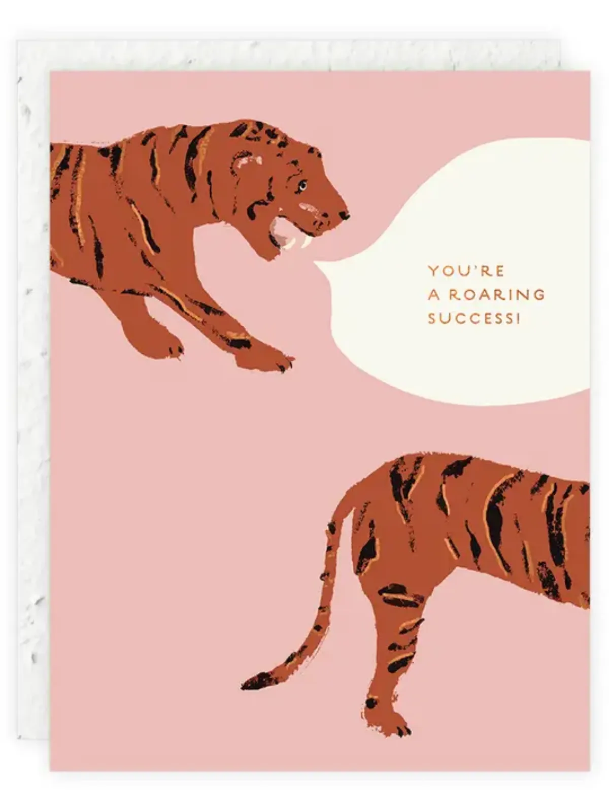 Tiger - Seeded Congratulations Card