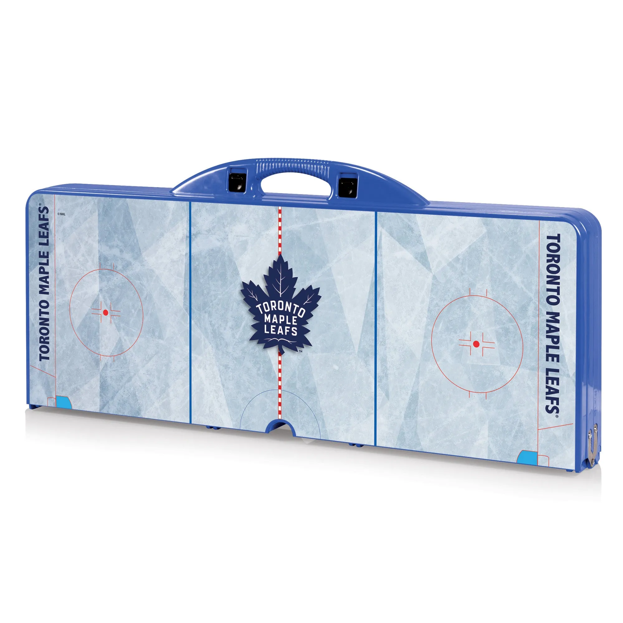 Toronto Maple Leafs Hockey Rink - Picnic Table Portable Folding Table with Seats