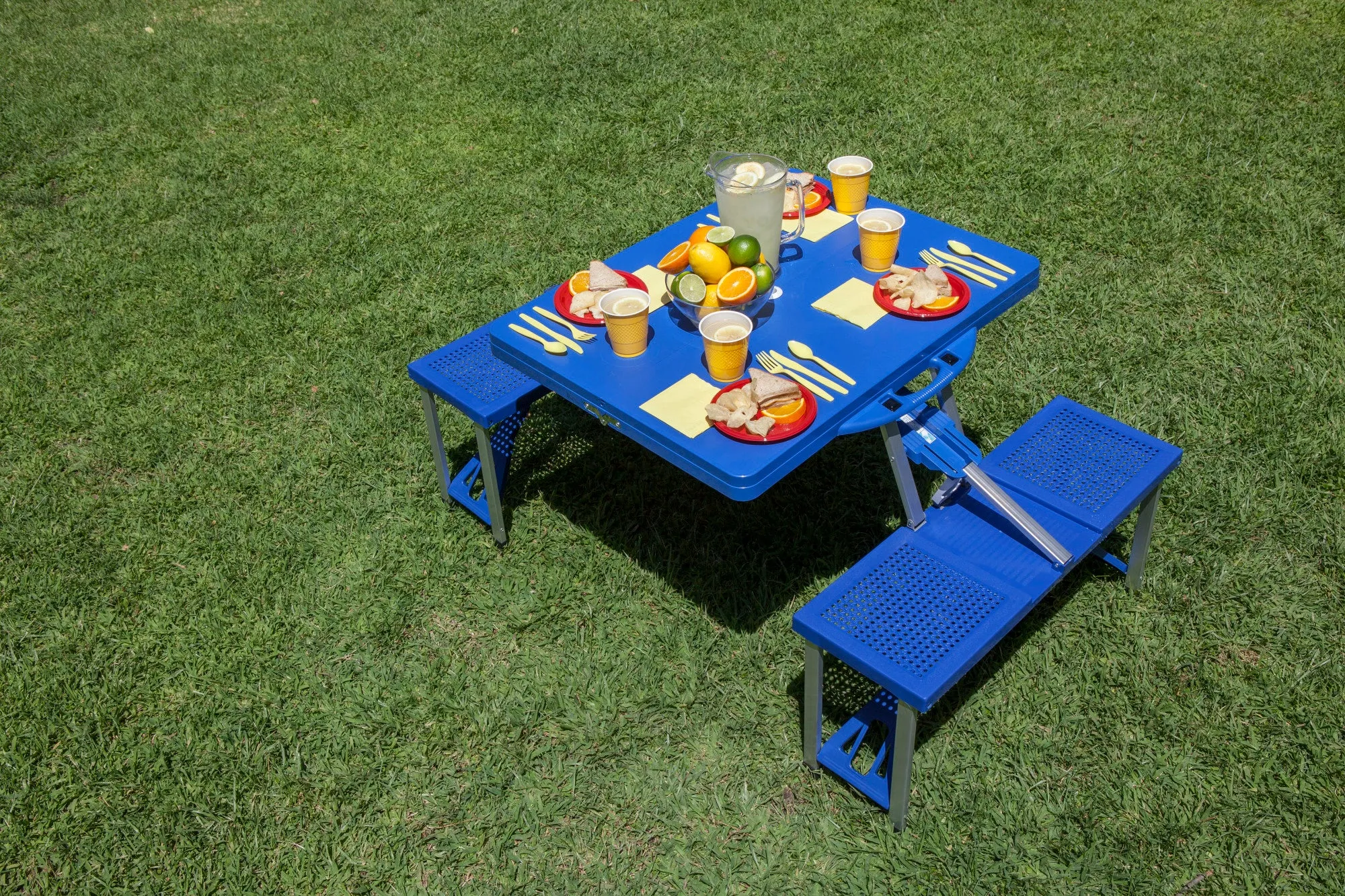 Toronto Maple Leafs Hockey Rink - Picnic Table Portable Folding Table with Seats